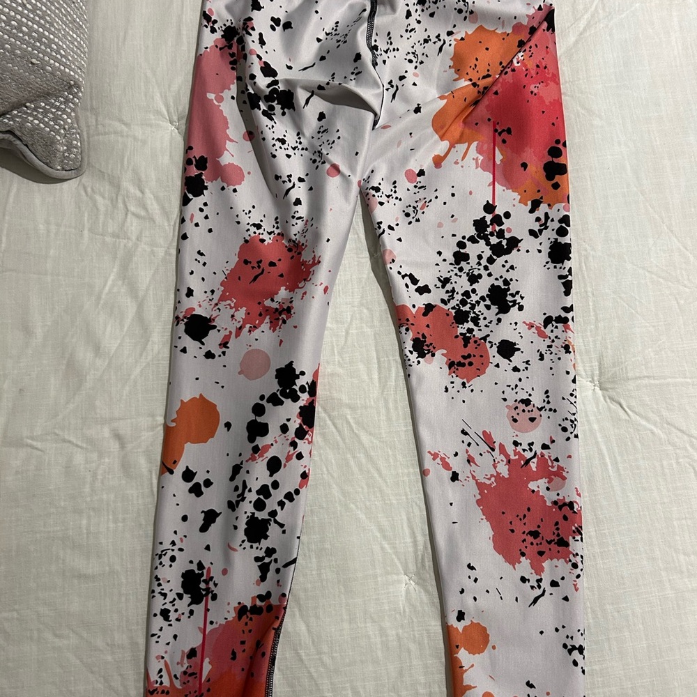 Women's Splatter Print Leggings